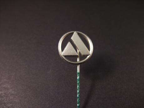 Deutscher Alpenverein bergsportvereniging, zilverkleurig logo